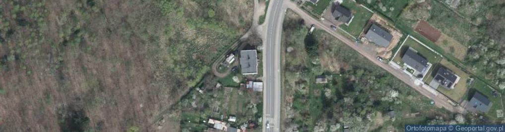 Zdjęcie satelitarne Strzegomska ul.