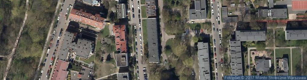 Zdjęcie satelitarne Stępińska ul.