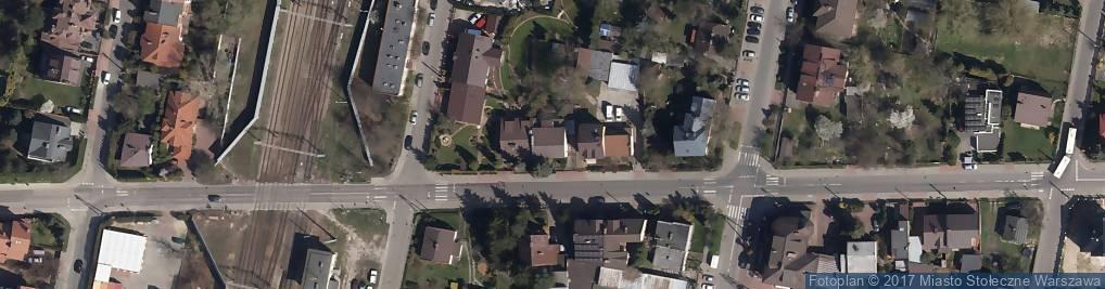 Zdjęcie satelitarne Strąkowa ul.