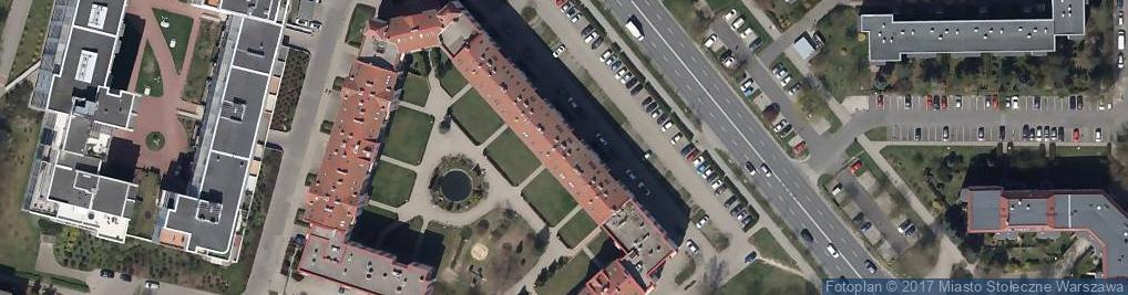 Zdjęcie satelitarne Stryjeńskich ul.