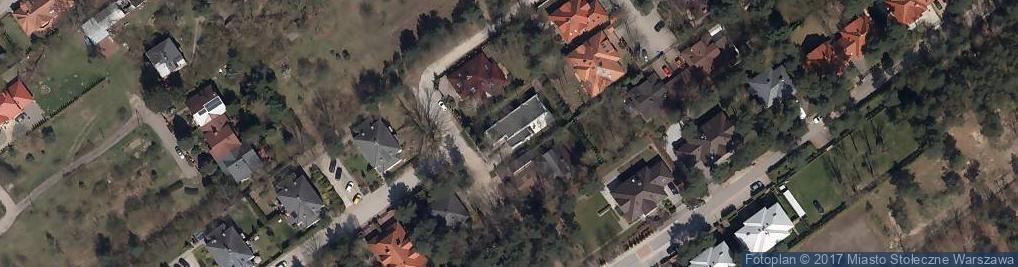 Zdjęcie satelitarne Starego Dębu ul.