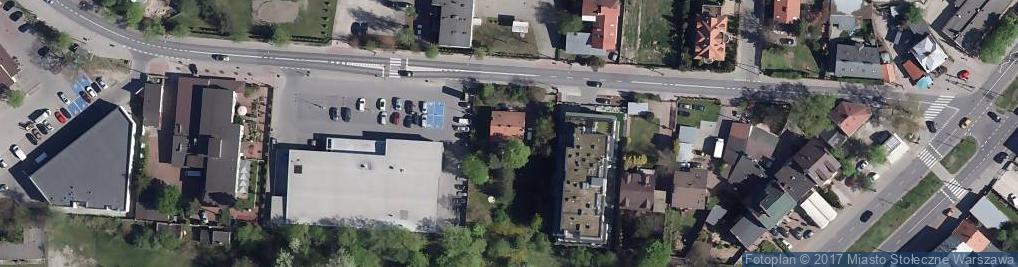 Zdjęcie satelitarne Strażacka ul.