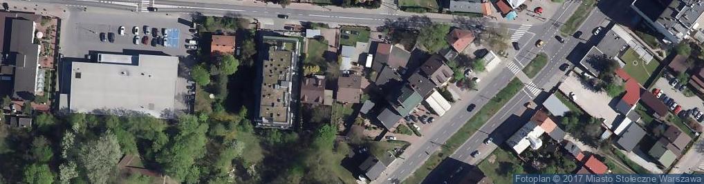 Zdjęcie satelitarne Strażacka ul.