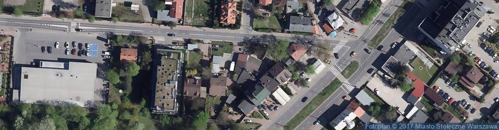 Zdjęcie satelitarne Strażacka ul.