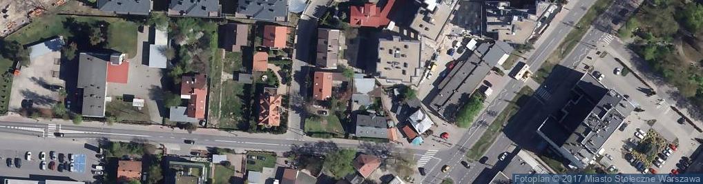Zdjęcie satelitarne Strażacka ul.