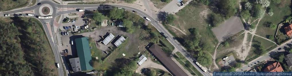 Zdjęcie satelitarne Strażacka ul.
