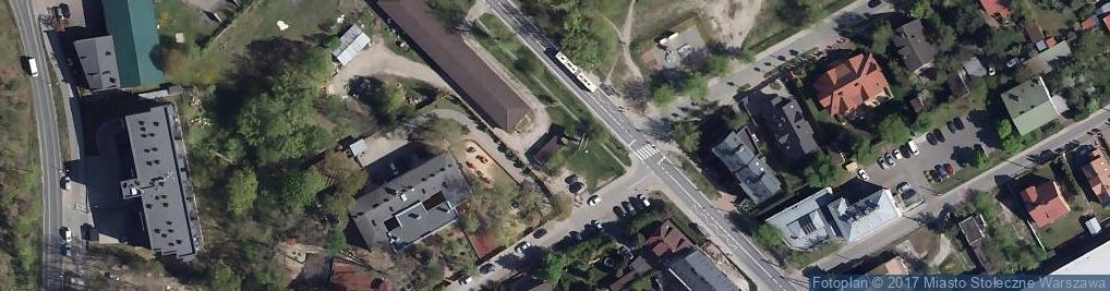 Zdjęcie satelitarne Strażacka ul.