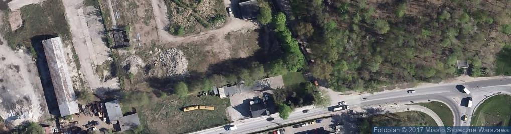 Zdjęcie satelitarne Strażacka ul.