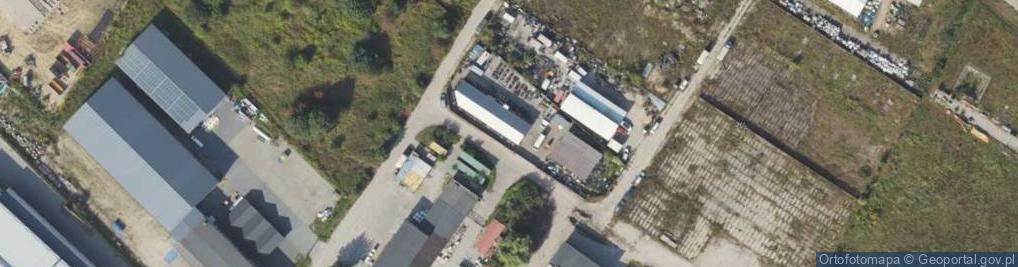 Zdjęcie satelitarne Stalowa ul.
