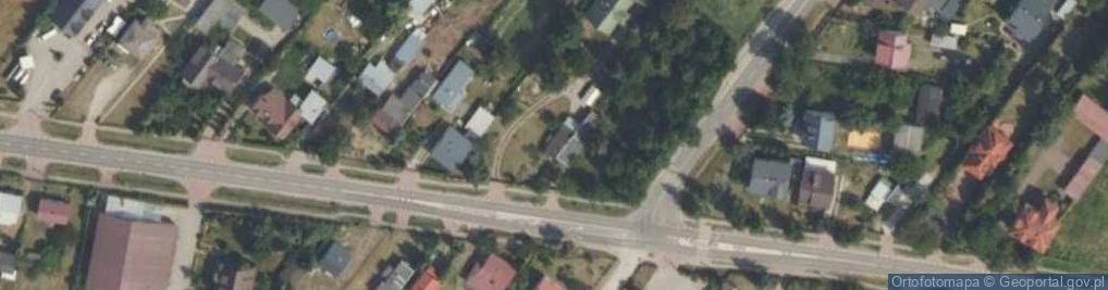 Zdjęcie satelitarne Stołeczna ul.