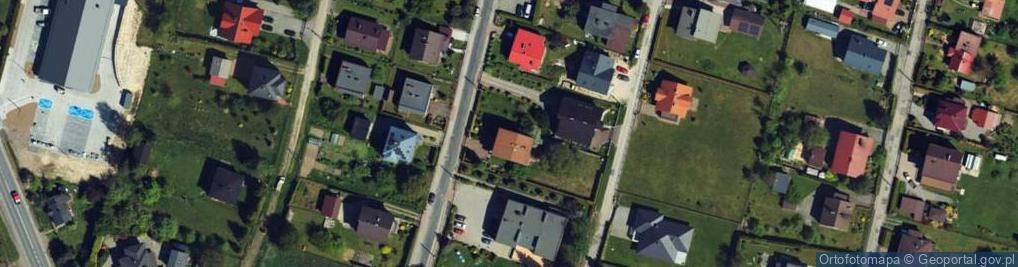 Zdjęcie satelitarne Strażacka ul.