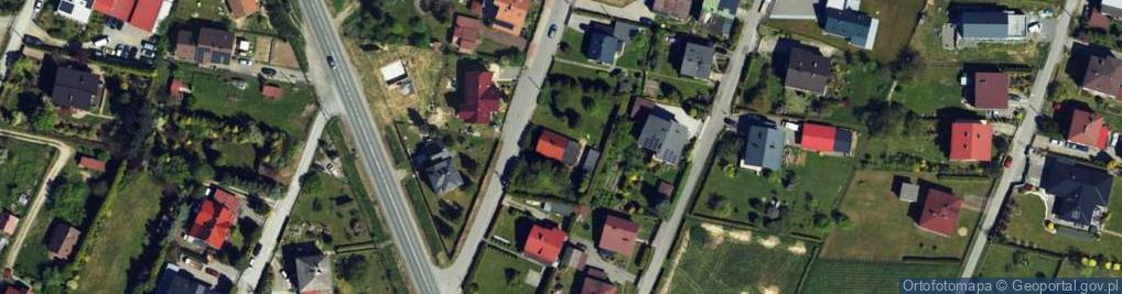 Zdjęcie satelitarne Strażacka ul.