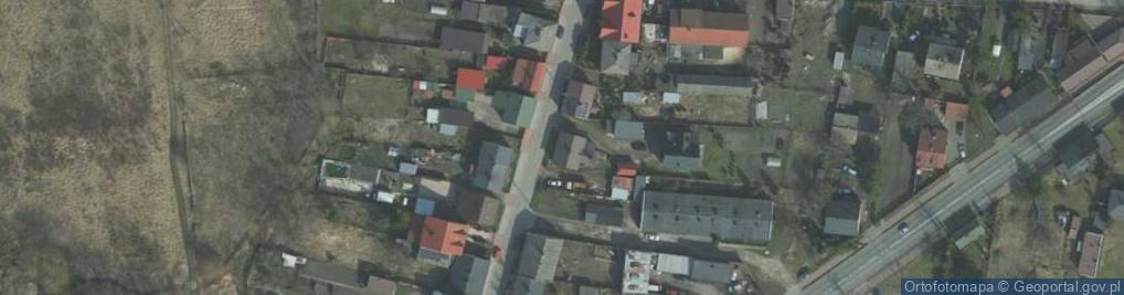 Zdjęcie satelitarne Strażacka ul.