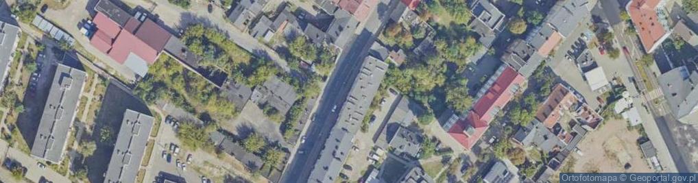 Zdjęcie satelitarne Starodębska ul.