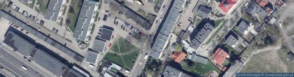 Zdjęcie satelitarne Starodębska ul.