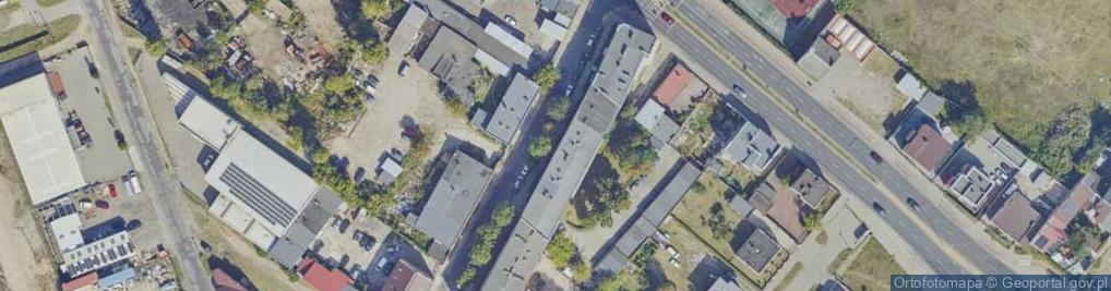 Zdjęcie satelitarne Starodębska ul.