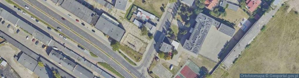 Zdjęcie satelitarne Starodębska ul.