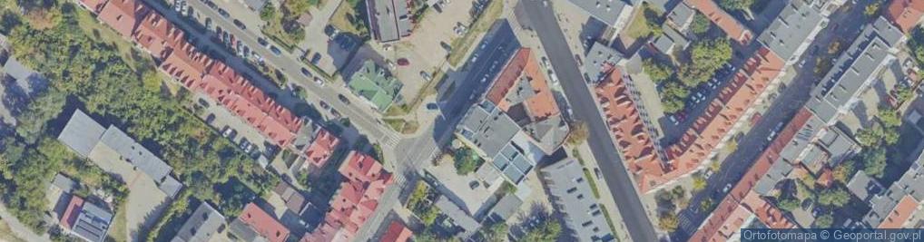 Zdjęcie satelitarne Starodębska ul.