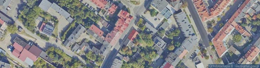 Zdjęcie satelitarne Starodębska ul.