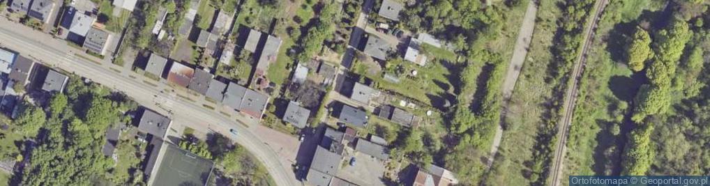 Zdjęcie satelitarne Strażacka ul.