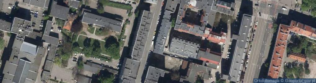 Zdjęcie satelitarne Stawowa ul.