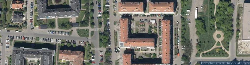 Zdjęcie satelitarne Strońska ul.