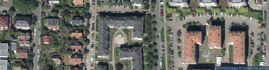 Zdjęcie satelitarne Strońska ul.