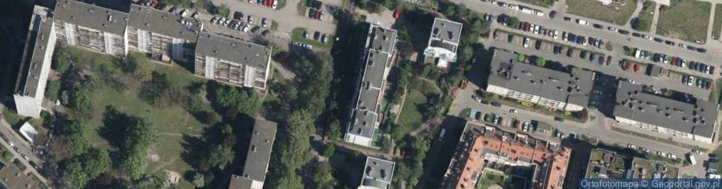Zdjęcie satelitarne Staropolska ul.