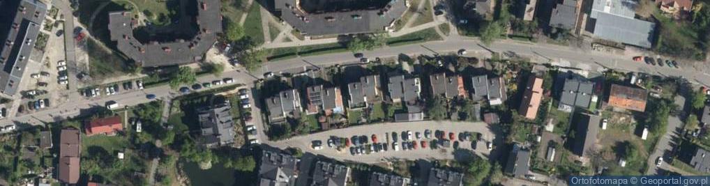 Zdjęcie satelitarne Stoczniowa ul.