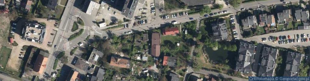 Zdjęcie satelitarne Stoczniowa ul.