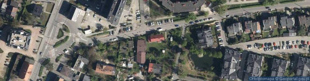 Zdjęcie satelitarne Stoczniowa ul.