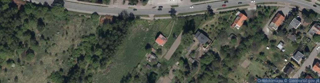 Zdjęcie satelitarne Strachocińska ul.