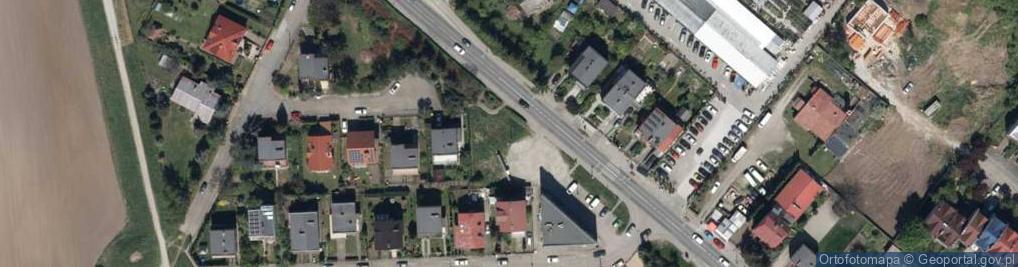 Zdjęcie satelitarne Strachocińska ul.