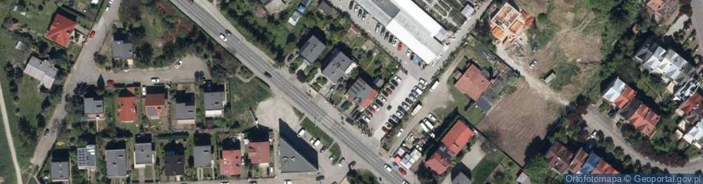 Zdjęcie satelitarne Strachocińska ul.