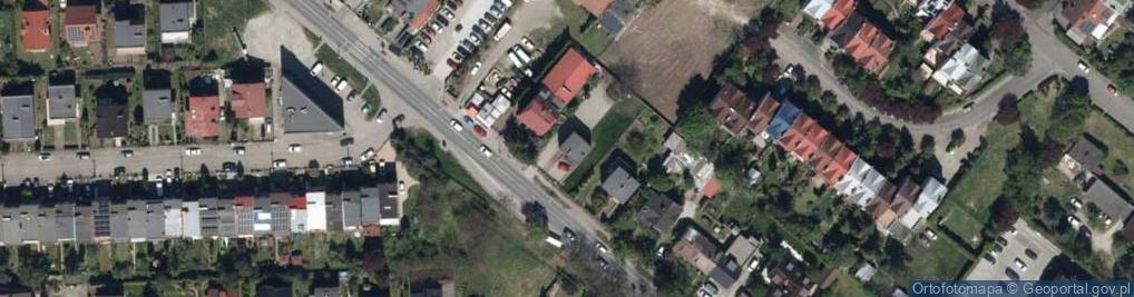 Zdjęcie satelitarne Strachocińska ul.