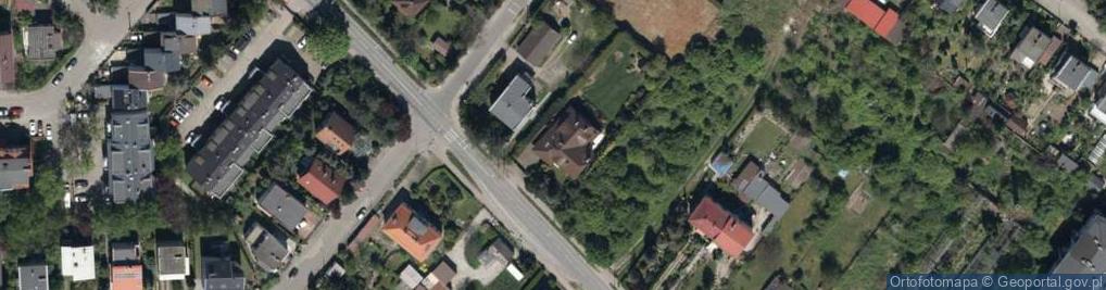 Zdjęcie satelitarne Strachocińska ul.