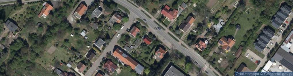 Zdjęcie satelitarne Strachocińska ul.