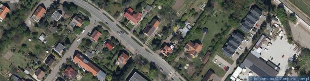 Zdjęcie satelitarne Strachocińska ul.