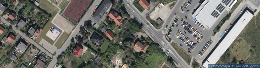 Zdjęcie satelitarne Strachocińska ul.