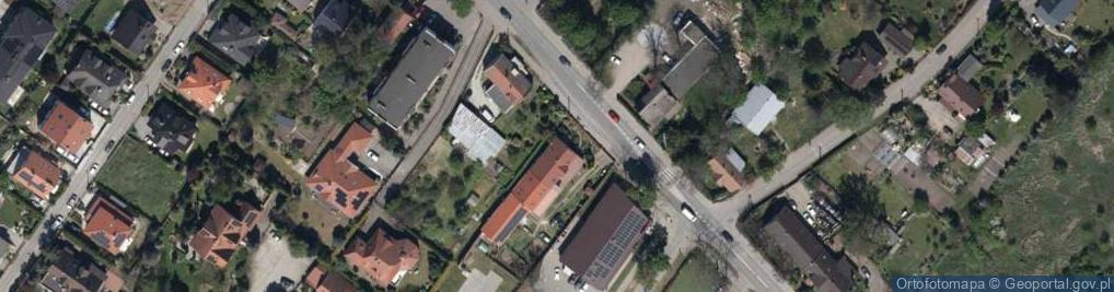 Zdjęcie satelitarne Strachocińska ul.