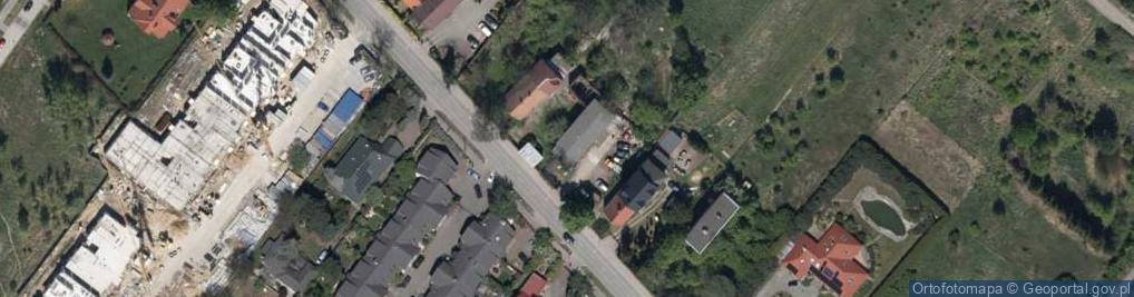 Zdjęcie satelitarne Strachocińska ul.