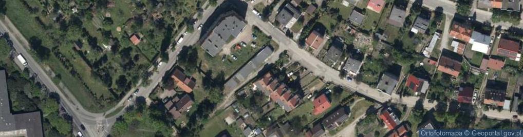 Zdjęcie satelitarne Starodworska ul.