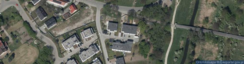 Zdjęcie satelitarne Starodworska ul.