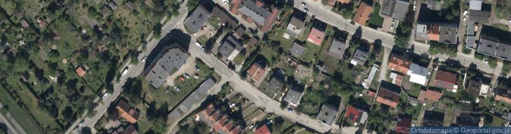 Zdjęcie satelitarne Starodworska ul.