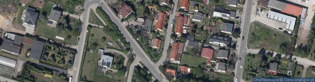 Zdjęcie satelitarne Strączkowa ul.