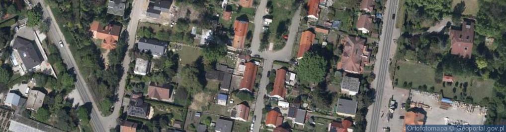 Zdjęcie satelitarne Strączkowa ul.