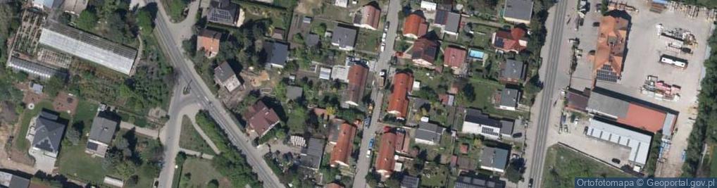 Zdjęcie satelitarne Strączkowa ul.