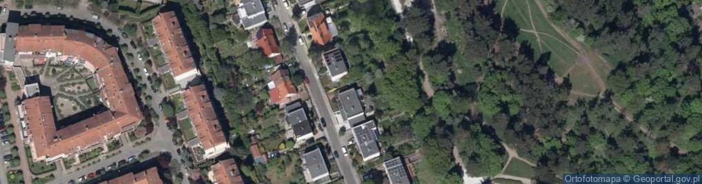 Zdjęcie satelitarne Stolarska ul.