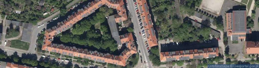 Zdjęcie satelitarne Stalowa ul.