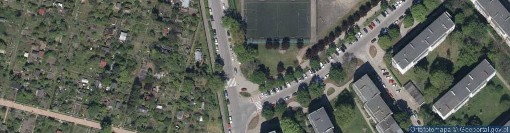 Zdjęcie satelitarne Stalowa ul.